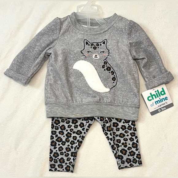 Carter’s Child of Mine & Children’s Place LOT of 0-3 MONTHS Outfits & Bodysuits - Picture 10 of 16